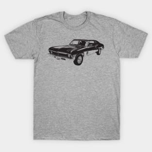 Vintage muscle car retro design T-Shirt